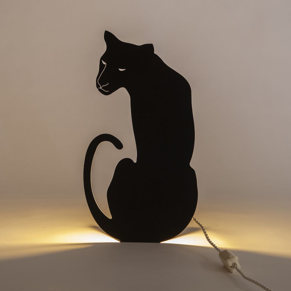 Objets de décoration - THE PANTHER LAMP - NOIR - GOODNIGHT LIGHT