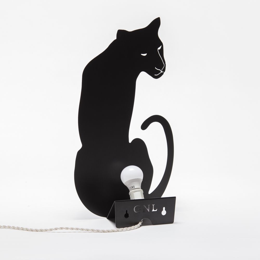 Objets de décoration - THE PANTHER LAMP - NOIR - GOODNIGHT LIGHT
