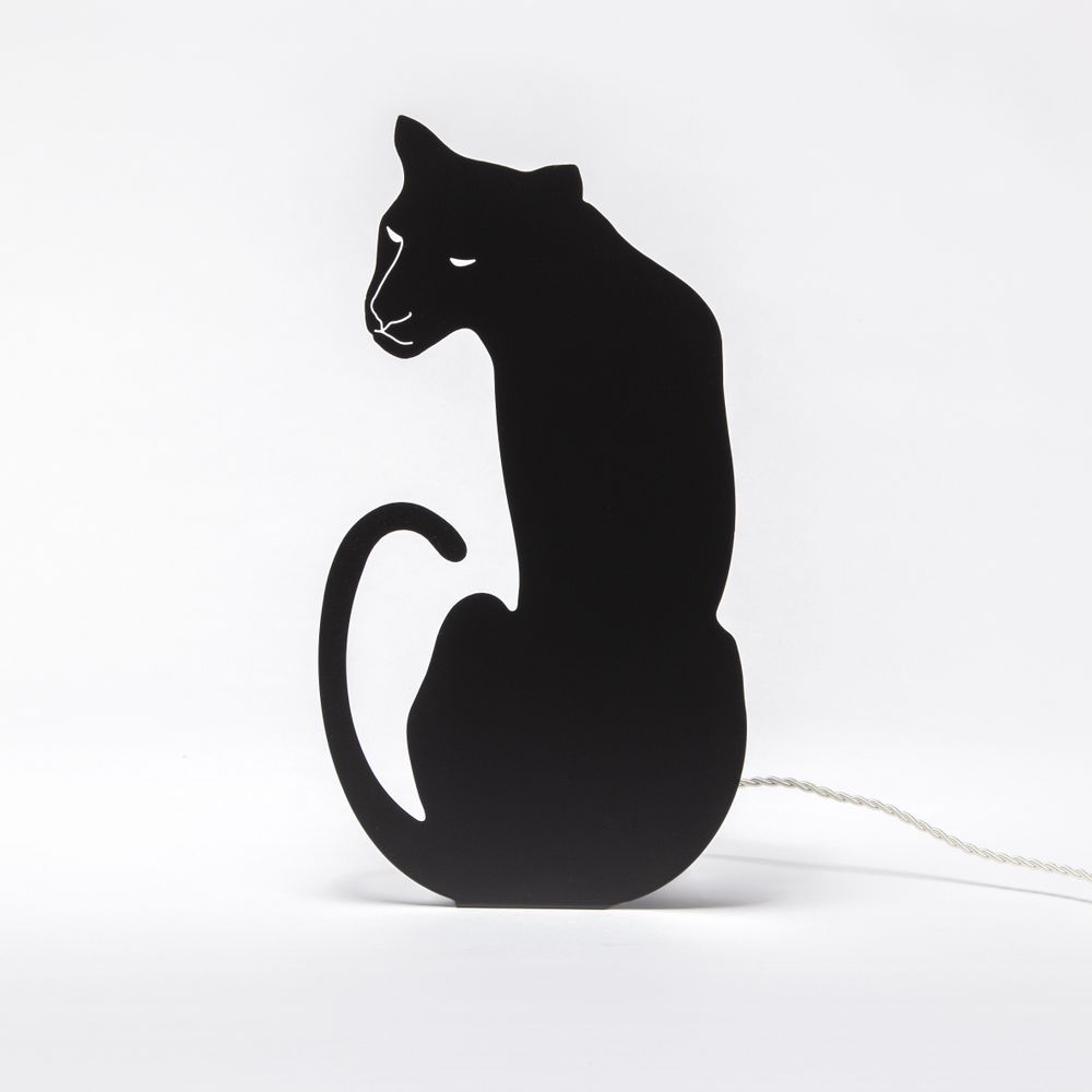Objets de décoration - THE PANTHER LAMP - NOIR - GOODNIGHT LIGHT