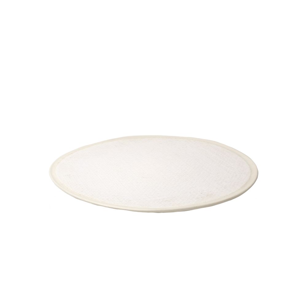 Assiettes de réception - Assiette Bob plate Ø27 x h1,5 blanc - SEMPRE LIFE