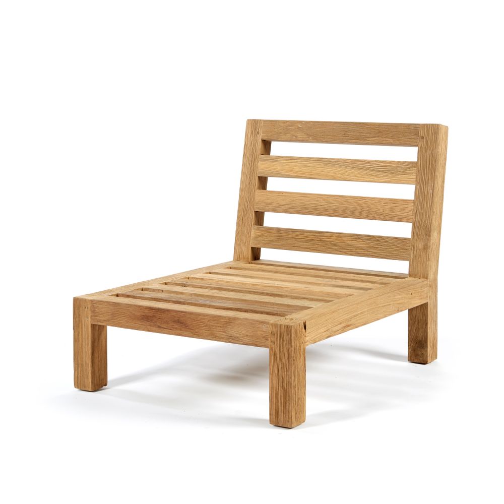 Chaises de jardin - Chaise Longue en teck Salvador - SEMPRE LIFE