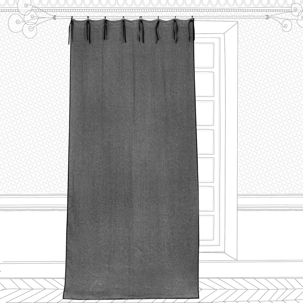 Curtains and window coverings - Williamsburg Curtains - LE MONDE SAUVAGE BEATRICE LAVAL