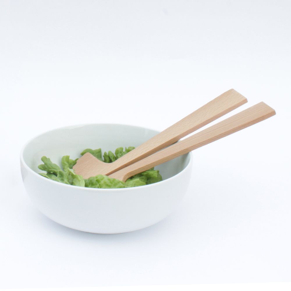 Couverts de service - Ginkgo | couverts à salade - REINE MÈRE