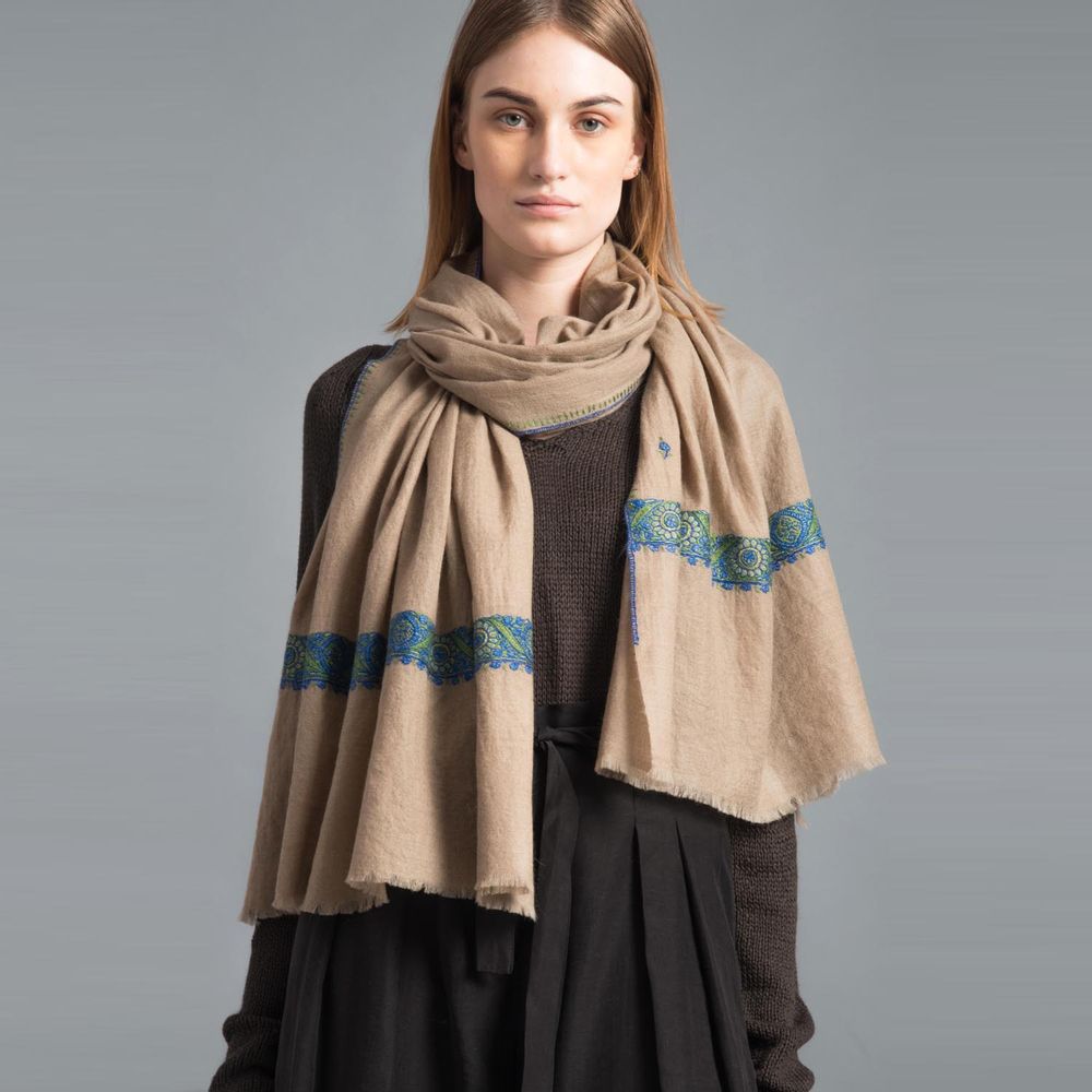 Foulards et écharpes - Écharpe en cachemire Jules - SADHU HANDMADE NATURALS