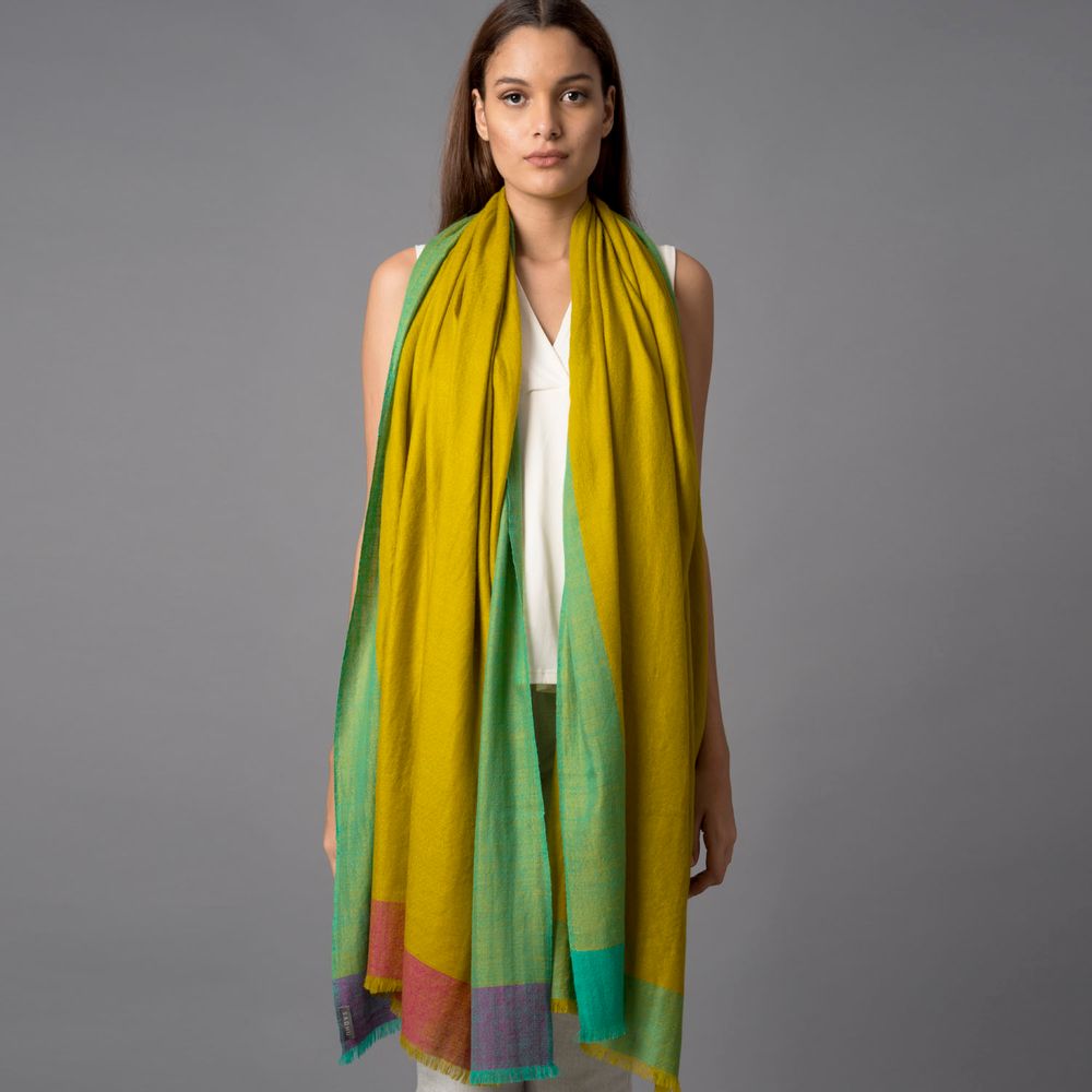 Foulards et écharpes - Châle en cachemire Ella - SADHU HANDMADE NATURALS