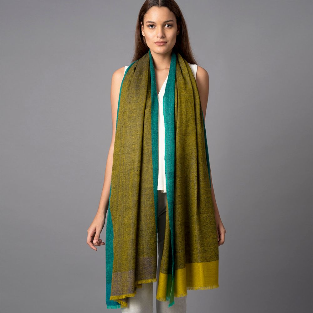 Foulards et écharpes - Châle en cachemire Ella - SADHU HANDMADE NATURALS
