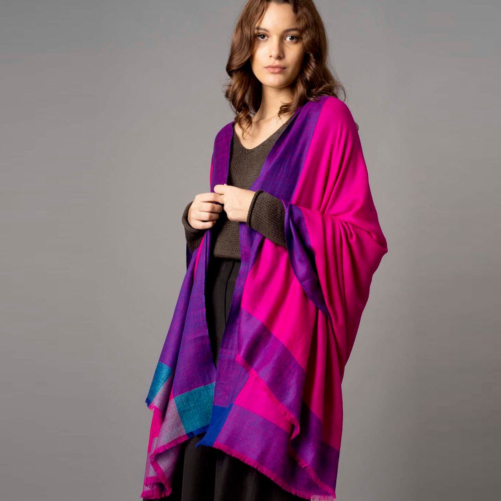 Foulards et écharpes - Châle en cachemire Ella - SADHU HANDMADE NATURALS