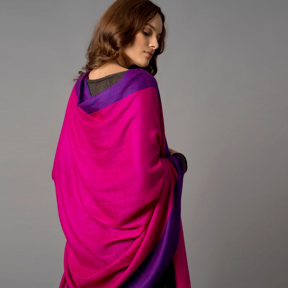 Foulards et écharpes - Châle en cachemire Ella - SADHU HANDMADE NATURALS