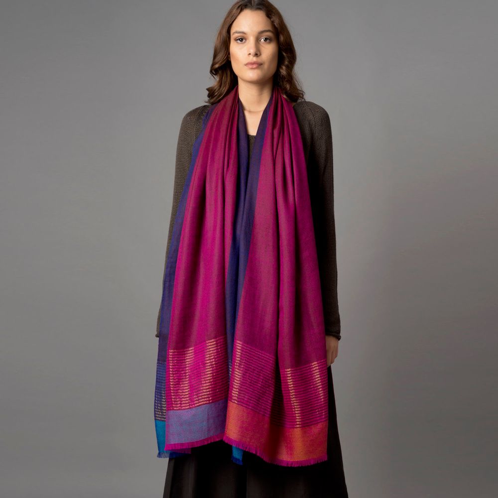 Scarves - Mario cashmere scarf and shawl - SADHU HANDMADE NATURALS