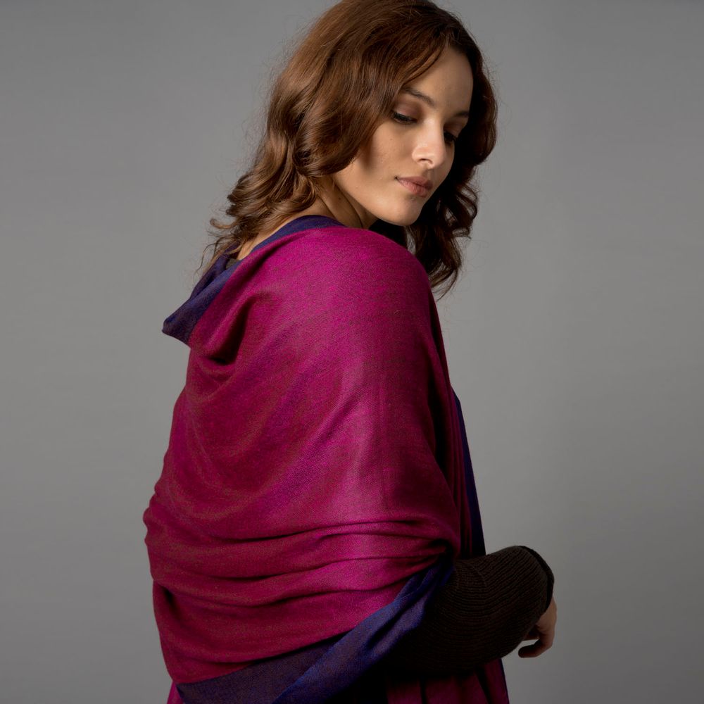 Scarves - Mario cashmere scarf and shawl - SADHU HANDMADE NATURALS