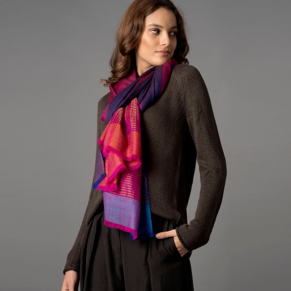 Scarves - Mario cashmere scarf and shawl - SADHU HANDMADE NATURALS