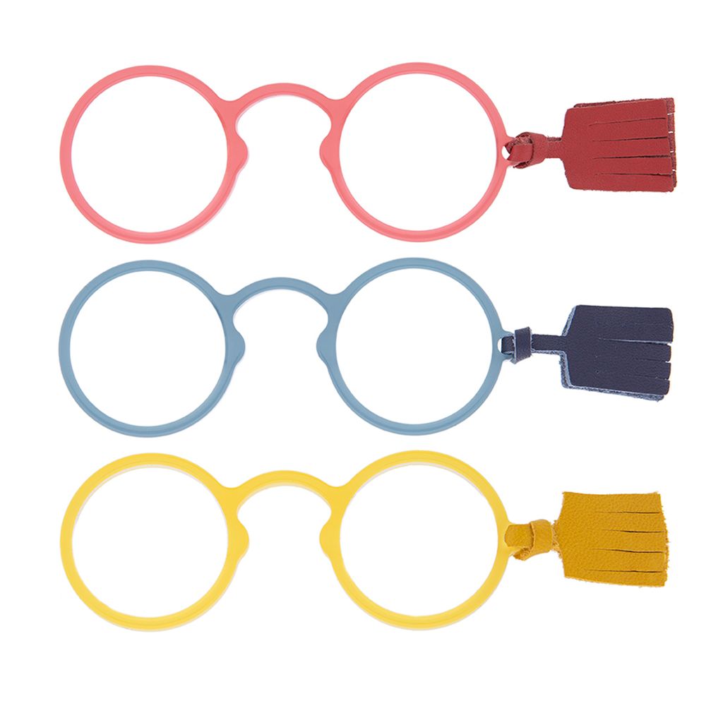 Glasses - Round Lorgnettes - FLIPPAN' LOOK