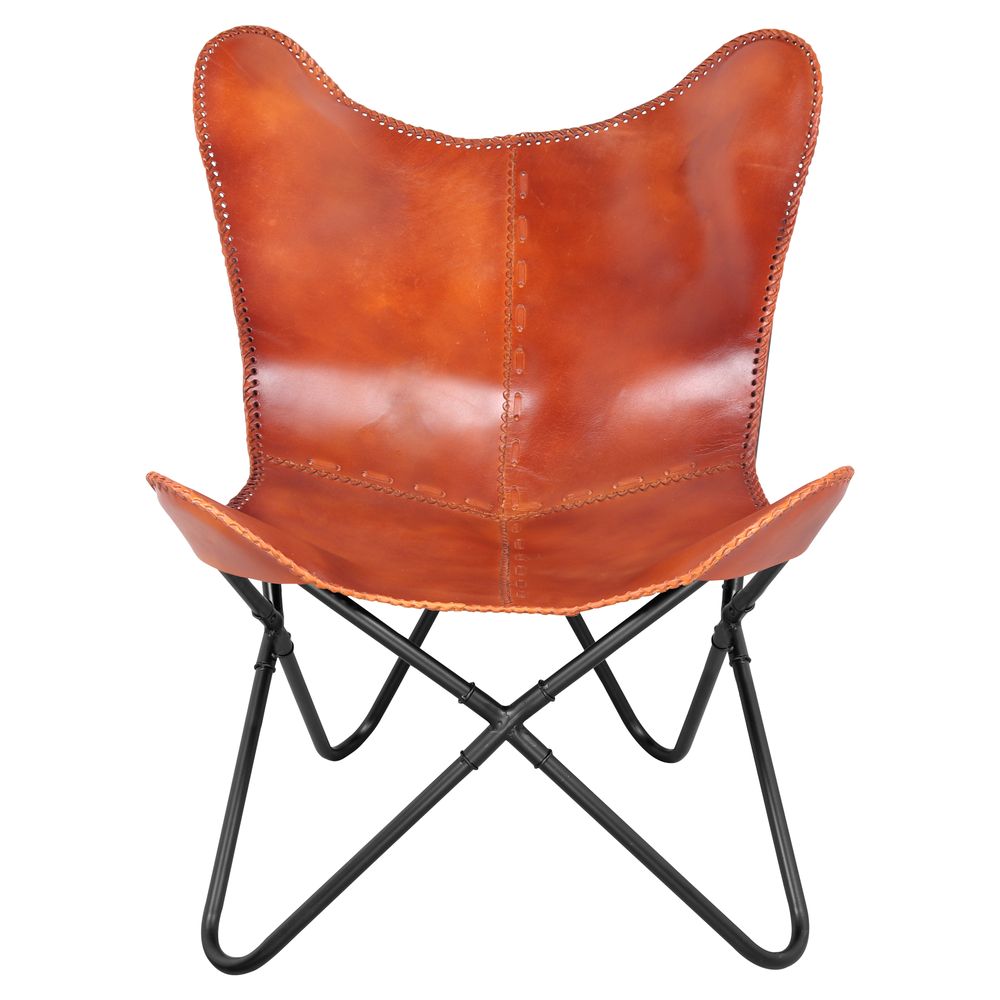 Chaises - Chaise BUTTERFLY Cuir - MISTER WILS