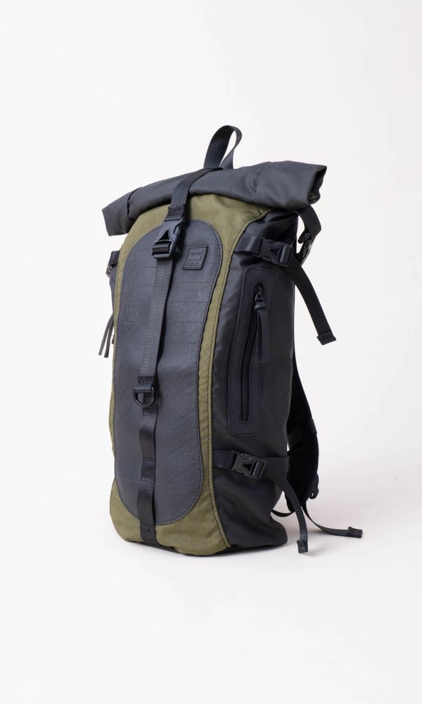 Travel accessories - Backpack Upcycled Made of Army Tents and Tyres - IWAS PRODUCTS