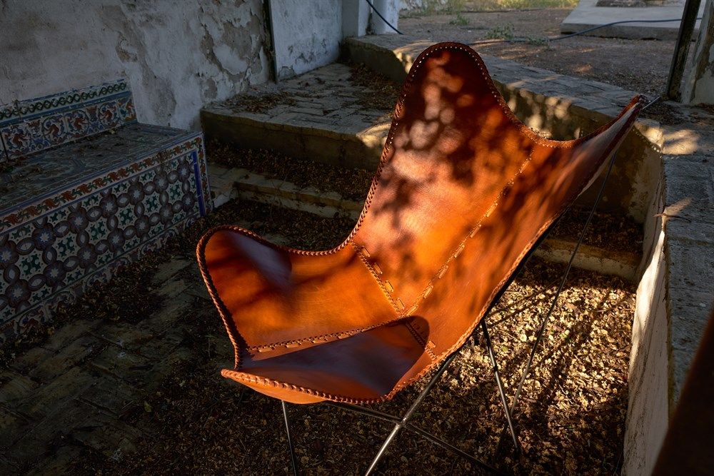 Chaises - Chaise BUTTERFLY Cuir - MISTER WILS