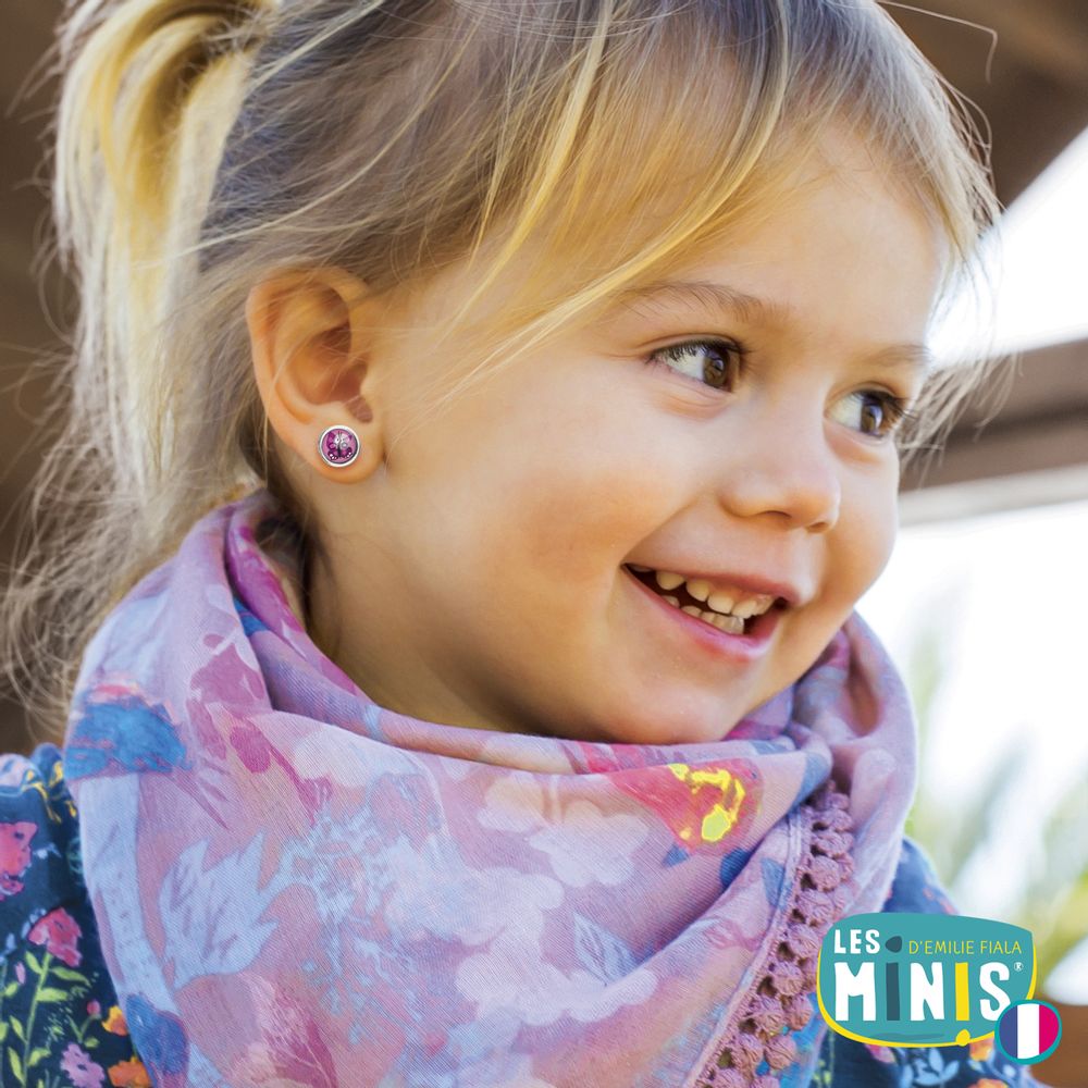 Bijoux - Ears Studs Les Minis Ours / Glands - LES MINIS D'EMILIE