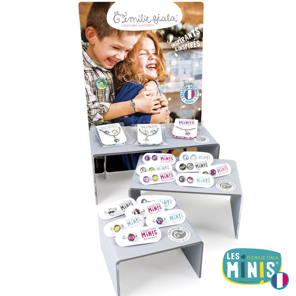 Bijoux - Earrings Les Minis Ours / Glands - LES MINIS D'EMILIE