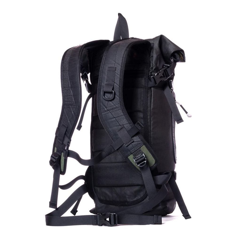 Travel accessories - Backpack Upcycled Made of Army Tents and Tyres - IWAS PRODUCTS