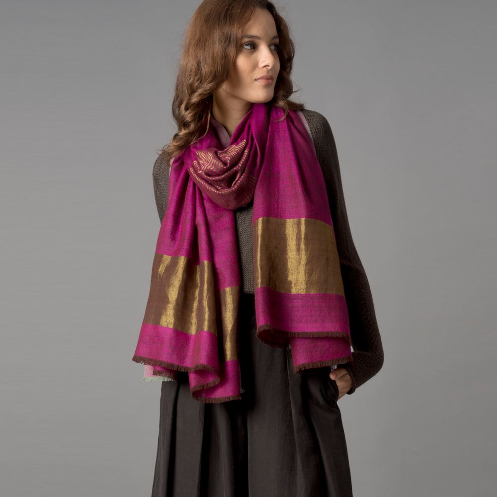 Scarves - Mario cashmere scarf and shawl - SADHU HANDMADE NATURALS
