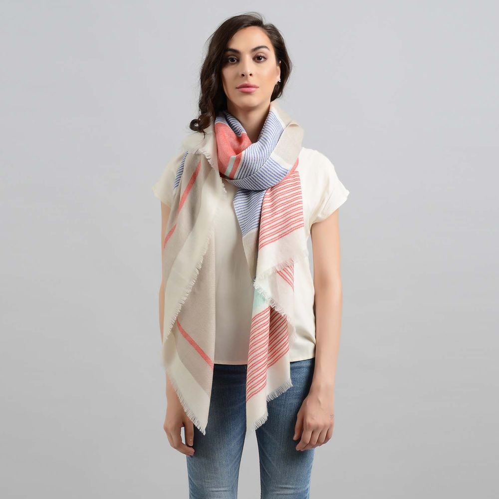 Scarves - Jolie cashmere scarf - SADHU HANDMADE NATURALS