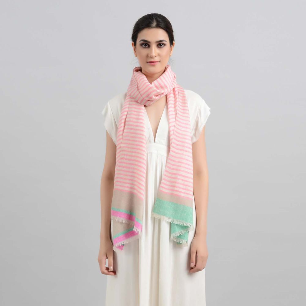 Scarves - Jolie cashmere scarf - SADHU HANDMADE NATURALS