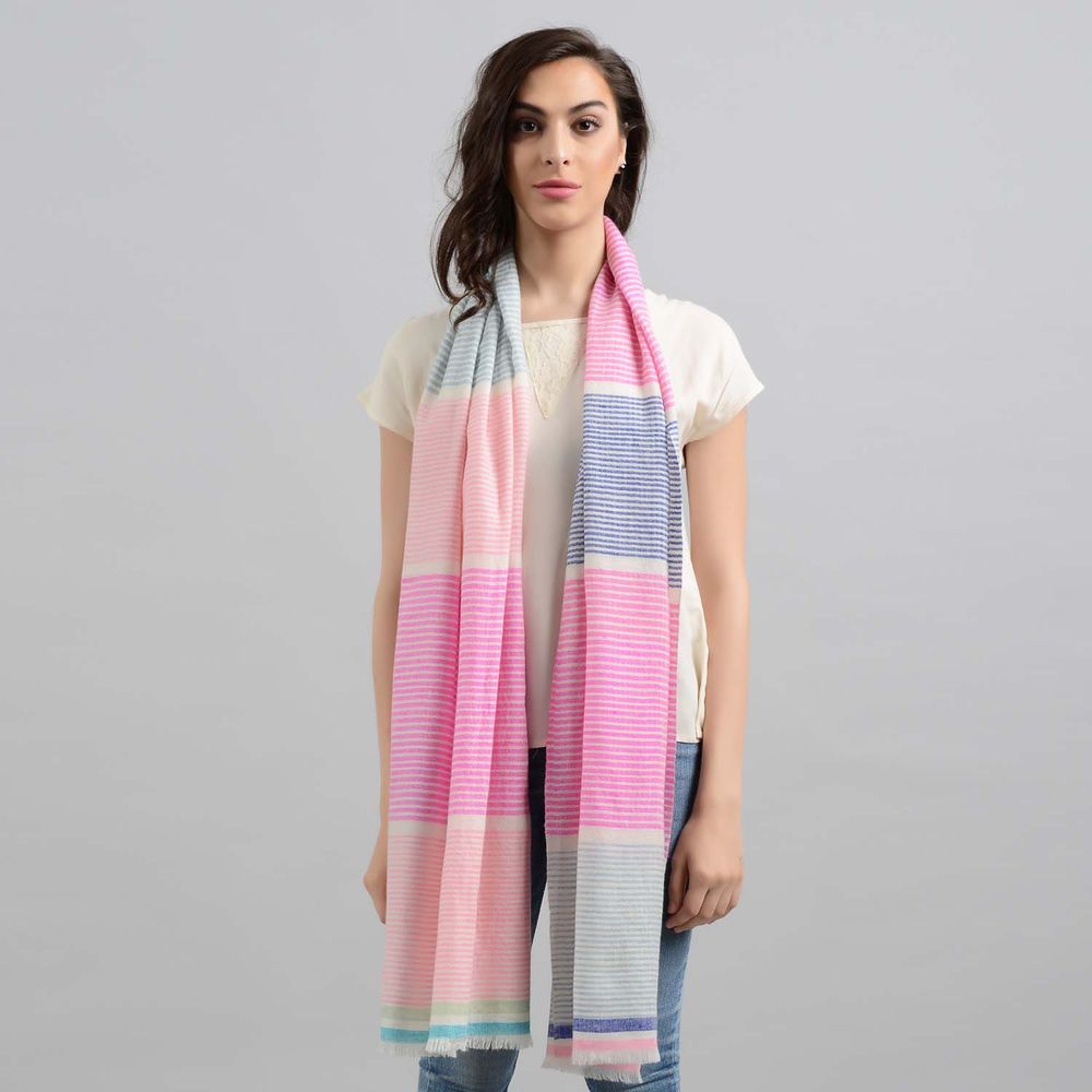 Scarves - Jolie cashmere scarf - SADHU HANDMADE NATURALS