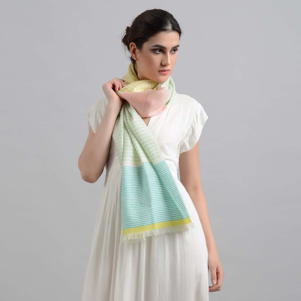 Scarves - Jolie cashmere scarf - SADHU HANDMADE NATURALS