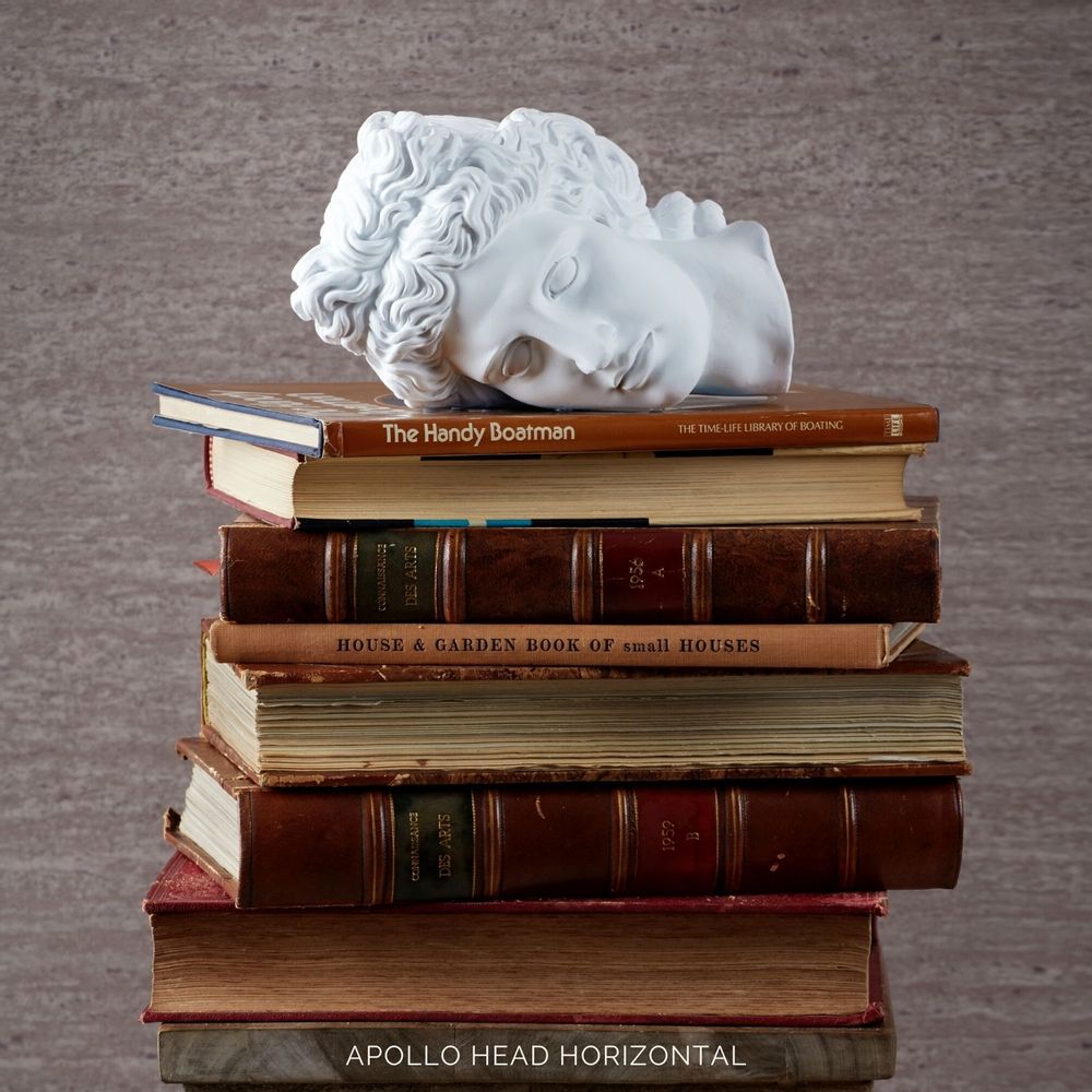 Decorative objects - Apollo head horizontal statue - SOPHIA ENJOY THINKING