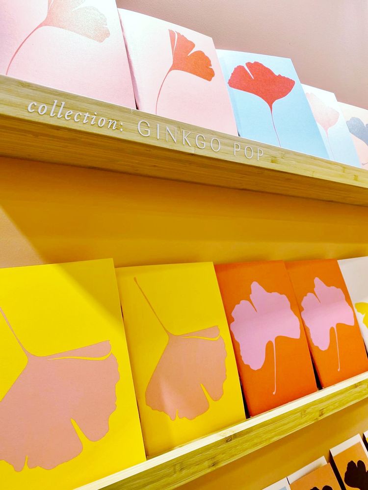 Papeterie - Cahiers A5 - Ginkgo Pop - COMMON MODERN