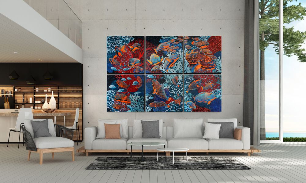 Office design and planning - The Dance 6 x 100 x 100 cm - MAISON FÉTICHE