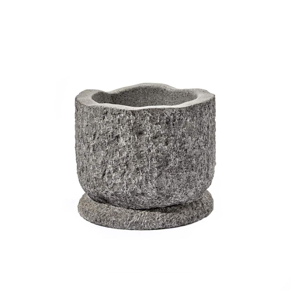 Pots de fleurs - Romelu jardinière Ø40 Riverstone - SEMPRE LIFE