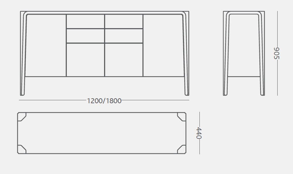 Buffets - Primum Sideboard - MS&WOOD