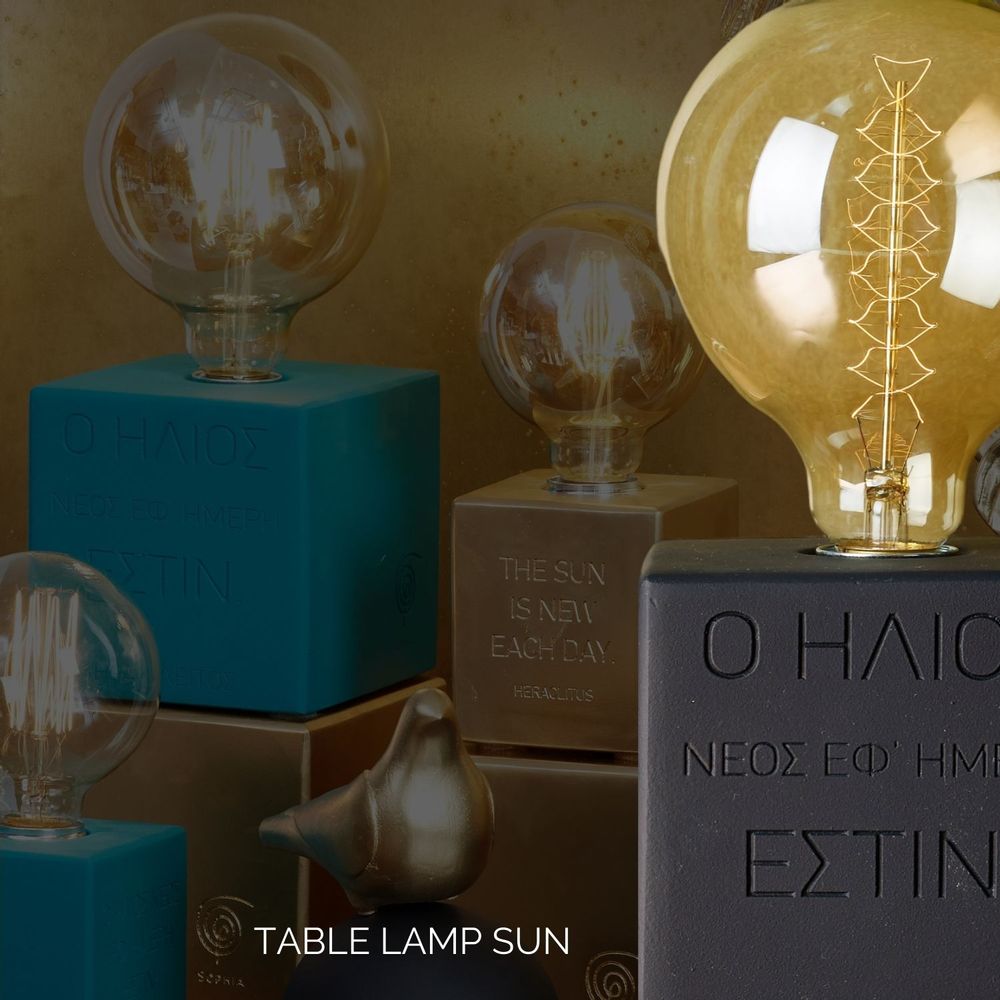 Outdoor table lamps - Table Lamp Sun - SOPHIA ENJOY THINKING