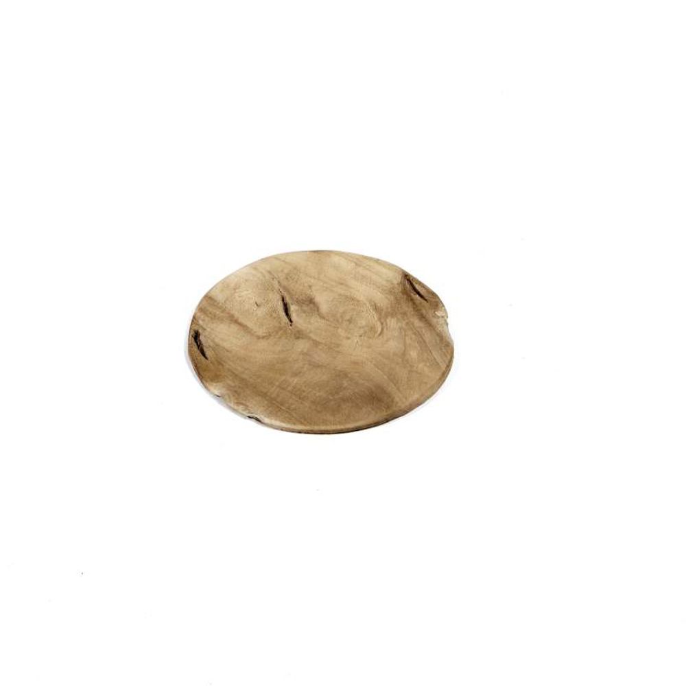 Ustensiles de cuisine - Assiette en bois d.18 - SEMPRE LIFE