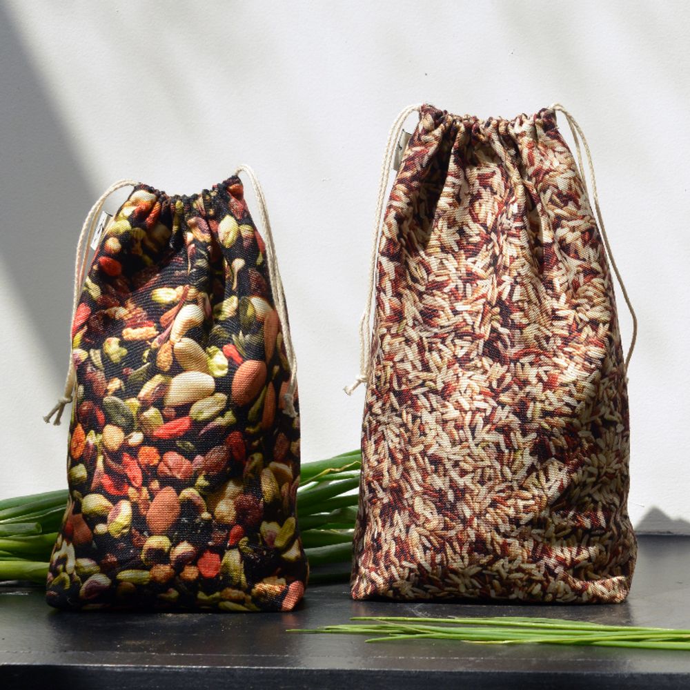 Boîtes de conservation - Sachets de rangement grand modèle - MARON BOUILLIE