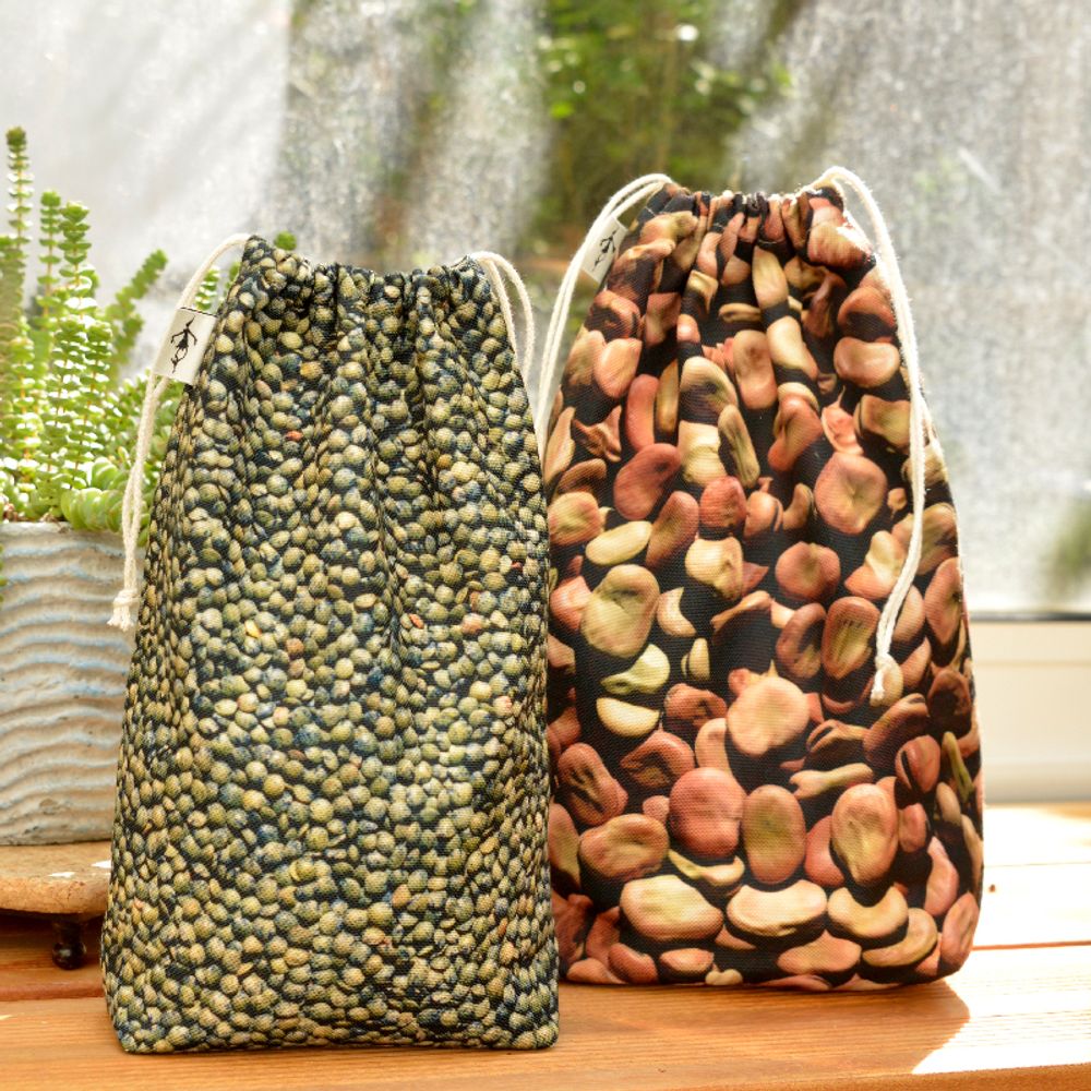 Boîtes de conservation - Sachets de rangement grand modèle - MARON BOUILLIE