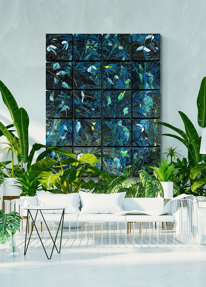 Office design and planning - Night theater 20 x 50x50 cm - MAISON FÉTICHE