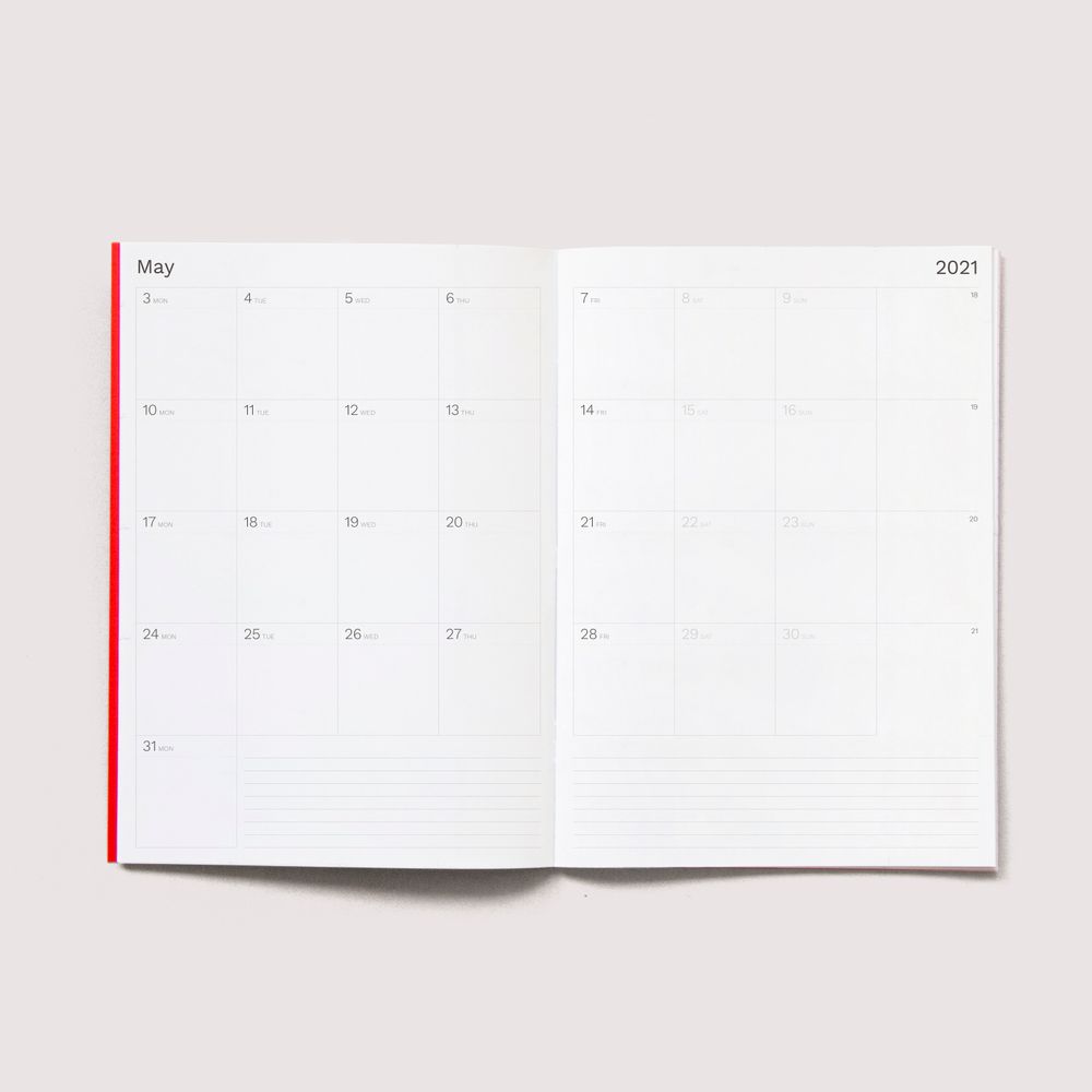 Stationery - MONTHLY PLANNER 2022 (sizes A4, A5 and A6) - OCTAGON DESIGN