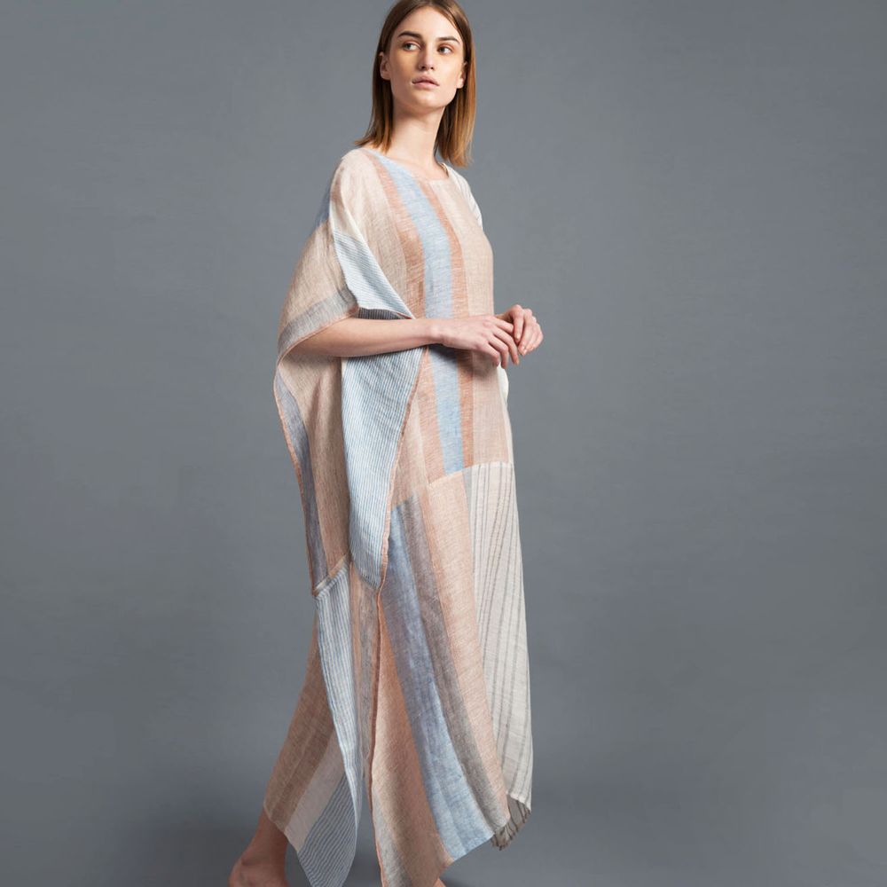 Apparel - Lucien linen kaftan - SADHU HANDMADE NATURALS