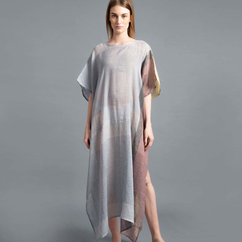 Apparel - Lucien linen kaftan - SADHU HANDMADE NATURALS