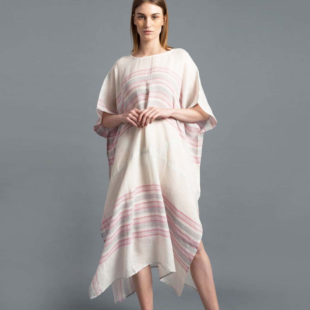 Apparel - Lucien linen kaftan - SADHU HANDMADE NATURALS