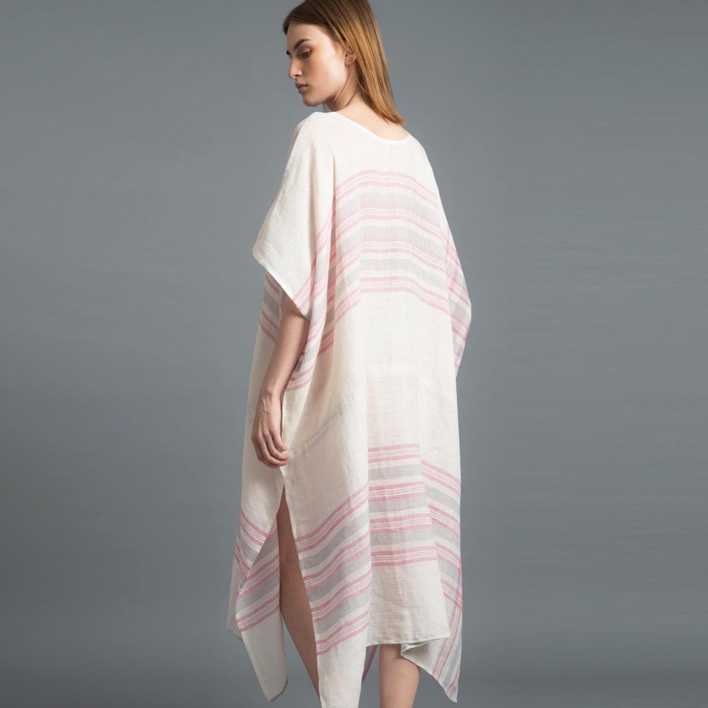 Apparel - Lucien linen kaftan - SADHU HANDMADE NATURALS