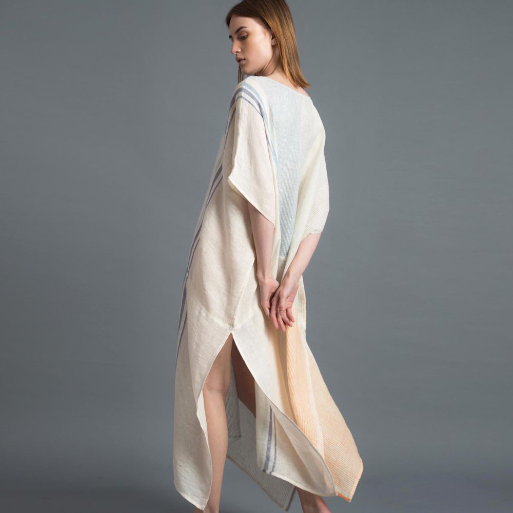 Apparel - Lucien linen kaftan - SADHU HANDMADE NATURALS