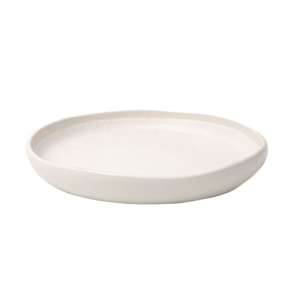 Everyday plates - Bob plate high curved Ø32 x h3 white - SEMPRE LIFE
