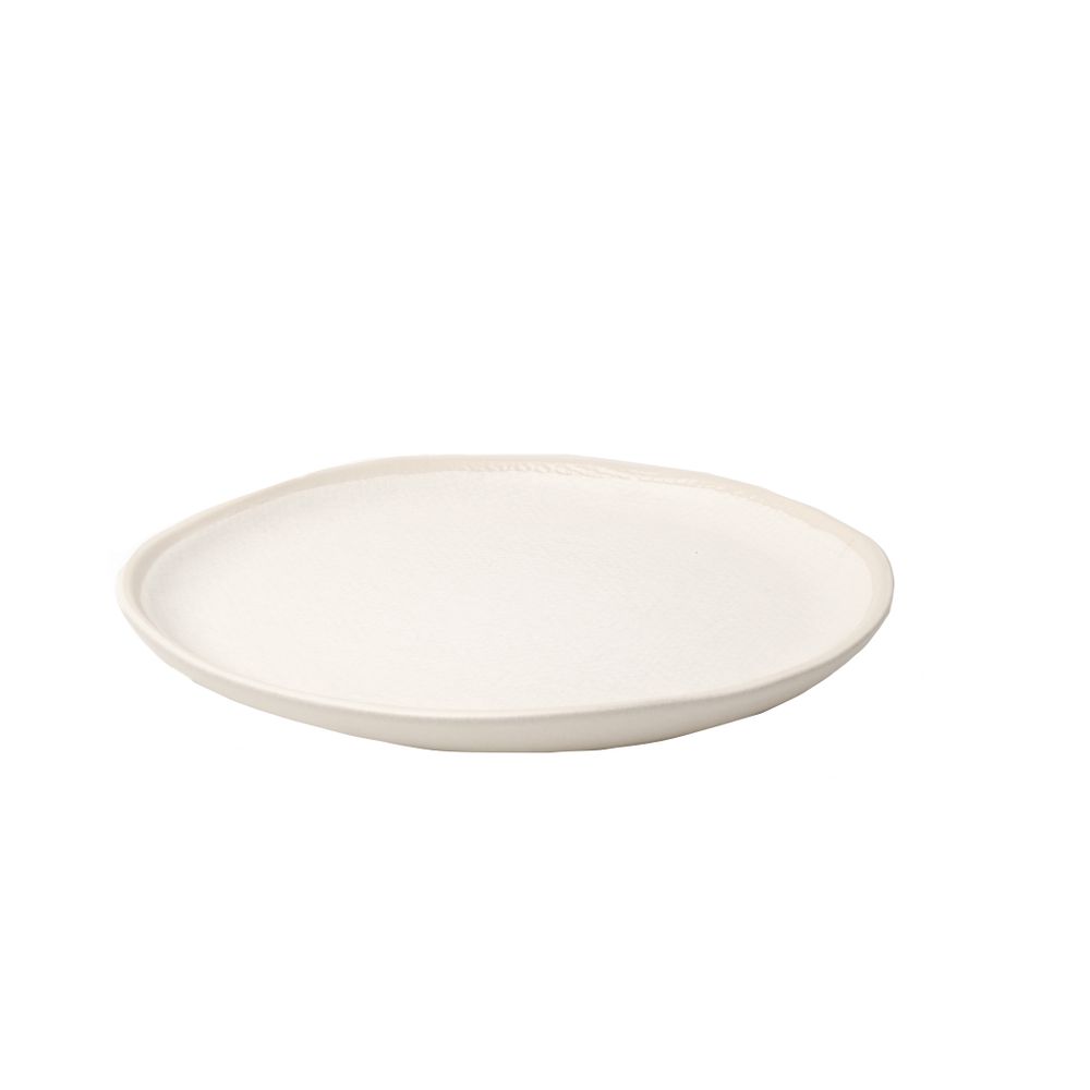 Everyday plates - Bob plate soft curved Ø27 x h1,5 white - SEMPRE LIFE