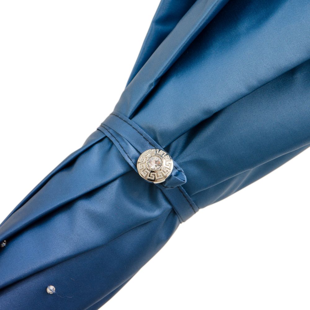 Verre d'art - PARAPLUIE DOUBLE FACE BLEU SWAROVSKI® - PASOTTI