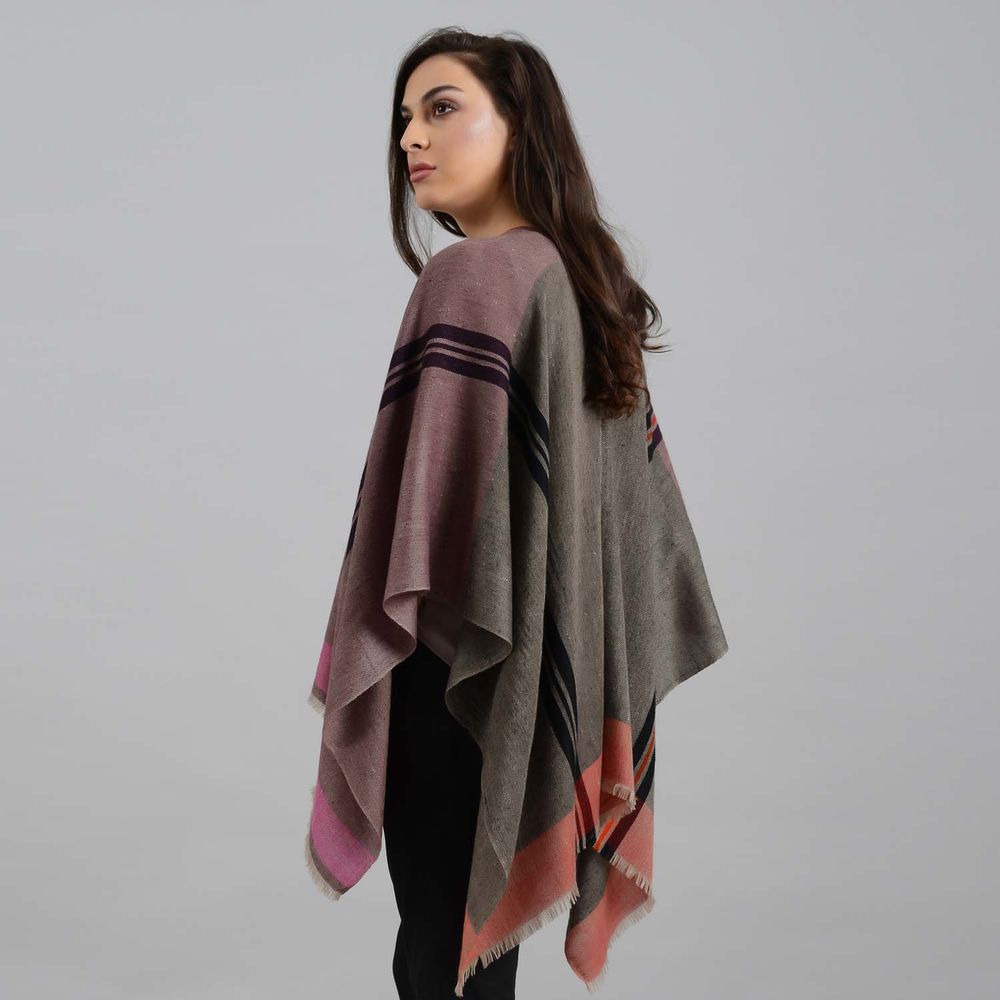 Prêt-à-porter - Poncho en cachemire Noah - SADHU HANDMADE NATURALS