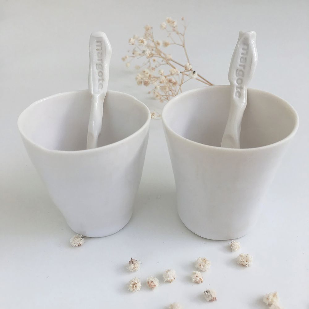 Mugs - SET OF TWO CUPS - MARGOTE CERAMISTE