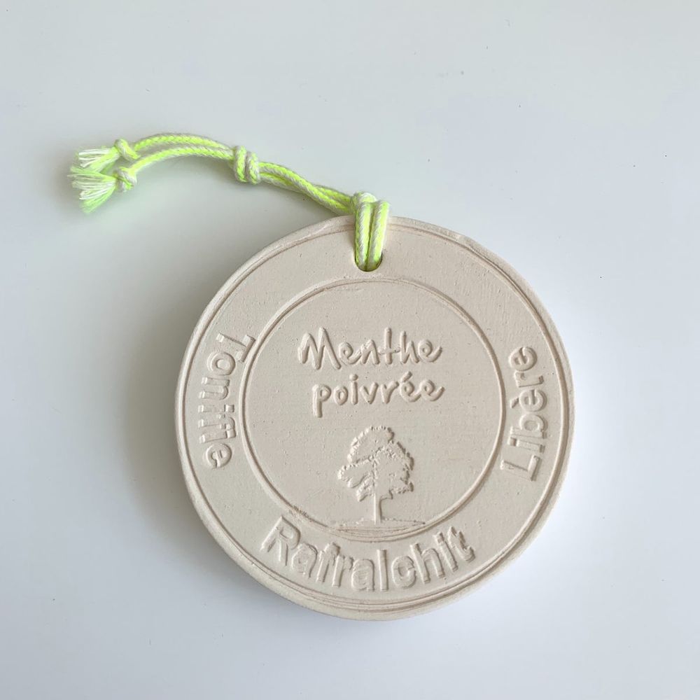 Scents - PEPPERMINT SCENT PEBBLE - MARGOTE CERAMISTE