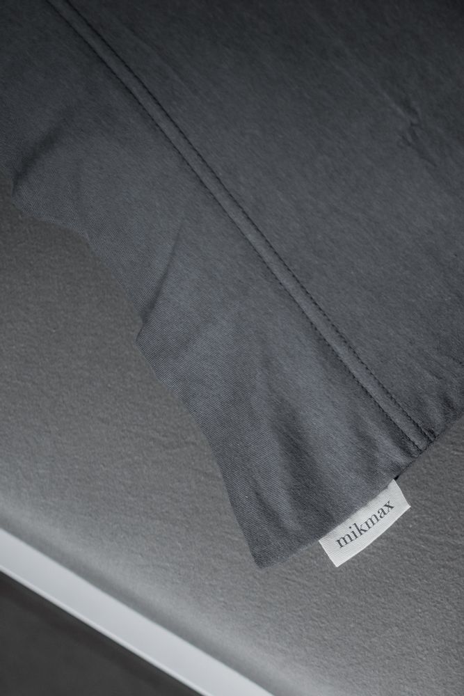 Linge de lit - TAIE D'OREILLER ANTHRACITE - MIKMAX BARCELONA